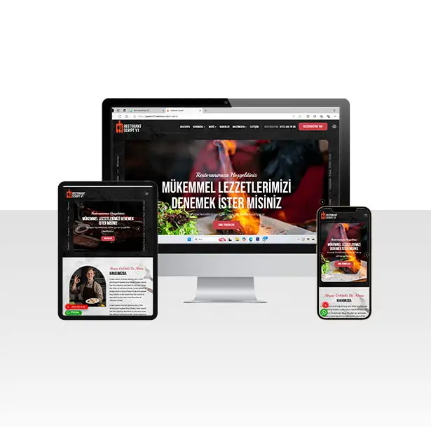 Kafe Hazır Web Sitesi Yazılımı 6