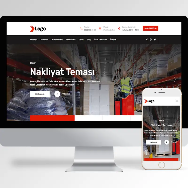 Nakliyat Şirketi Hazır Web Sitesi Yazılımı 9