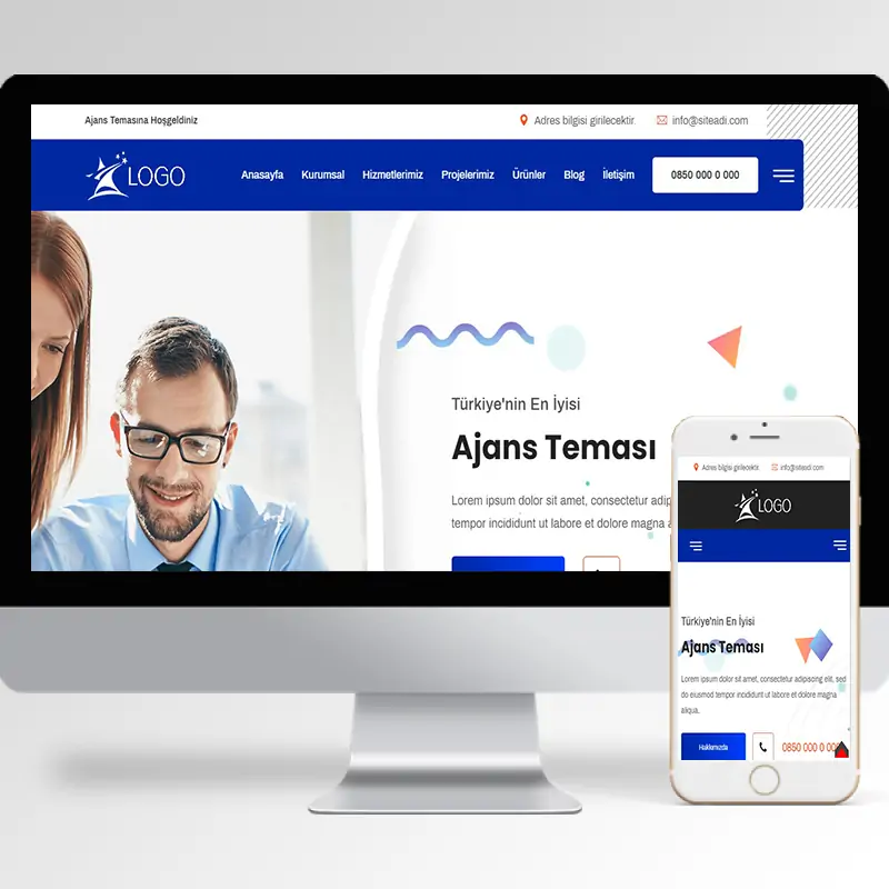 Ajans Hazır Web Sitesi Yazılımı 18